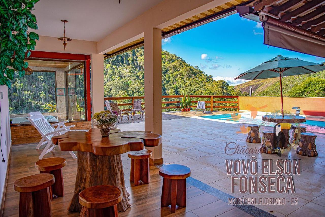 Vila Chacara Vovo Elson Fonseca - Um Refugio Nas Montanhas Capixabas Marechal Floriano Exteriér fotografie